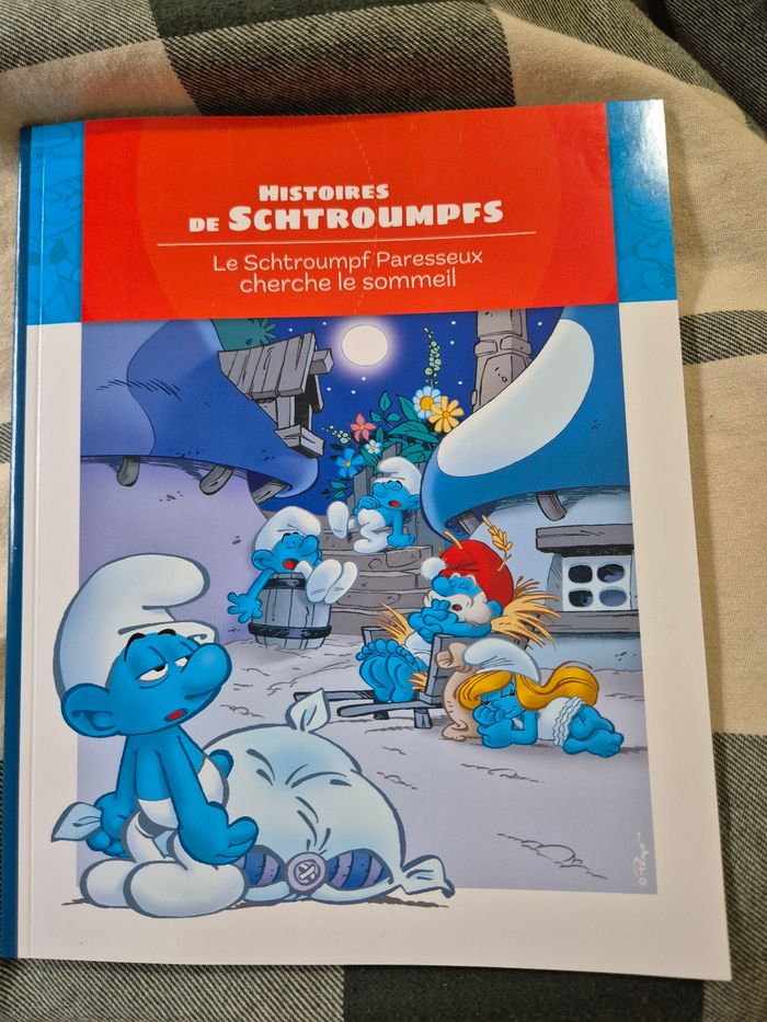 Le Schtroumpf Paresseux cherche le sommeil - photo numéro 1