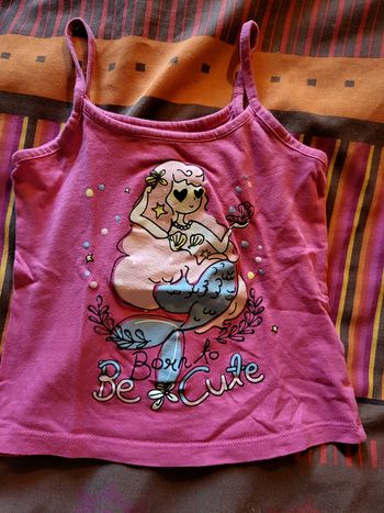 Débardeur “Born to Be Cute” – Taille 3 ans