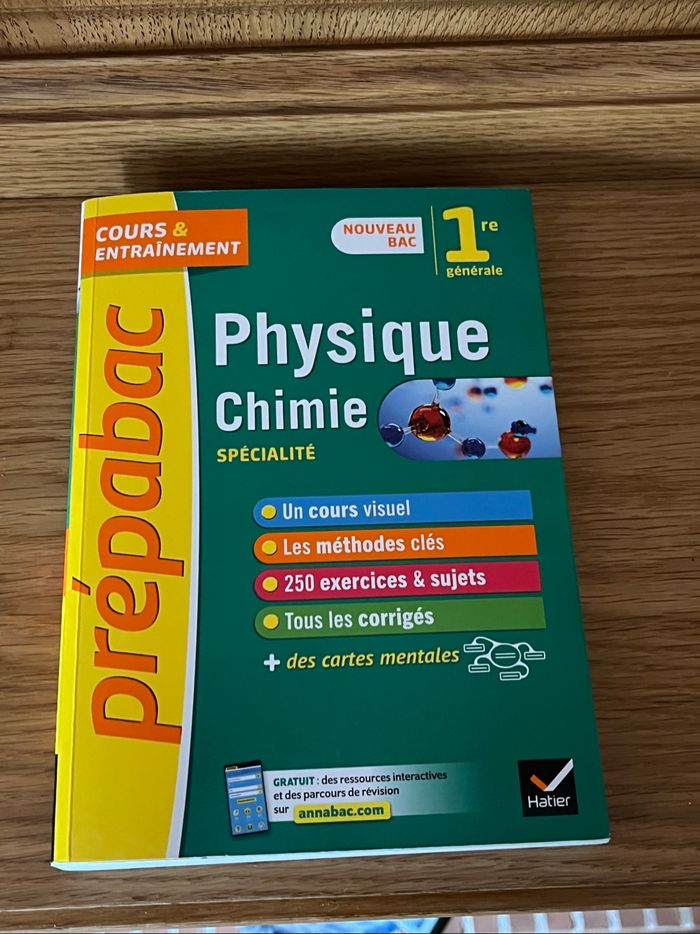 Lots de 3 prépa bac Maths/physique/francais - photo numéro 4