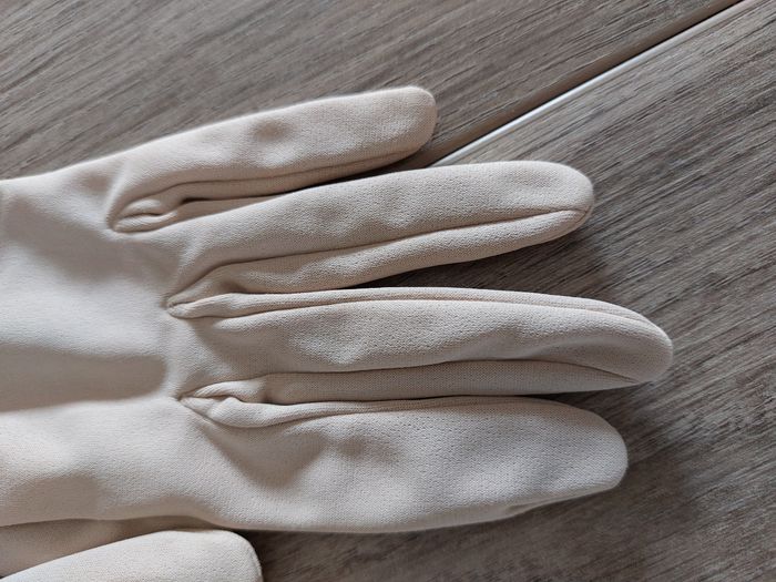 Paire gants femme tergal beige Canat - photo numéro 3