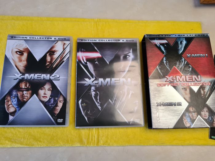 X-Men + X-Men 2 - Coffret collector 2 DVD comme neuf aucune griffe