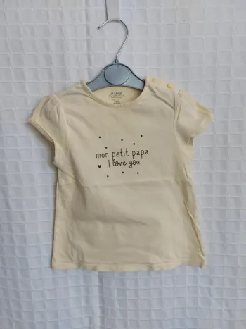 Tee-shirt 24 mois kiabi