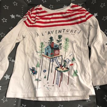 Tee shirt manche longues sergent major 5 ans