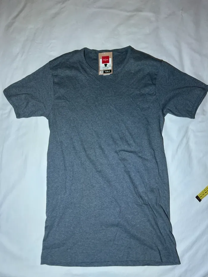 T-shirt gris tissaia
