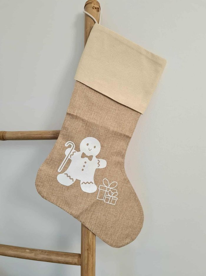 Chaussette de Noël personnalisable avec prénom - photo numéro 2