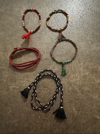 Lot de 5 bracelets