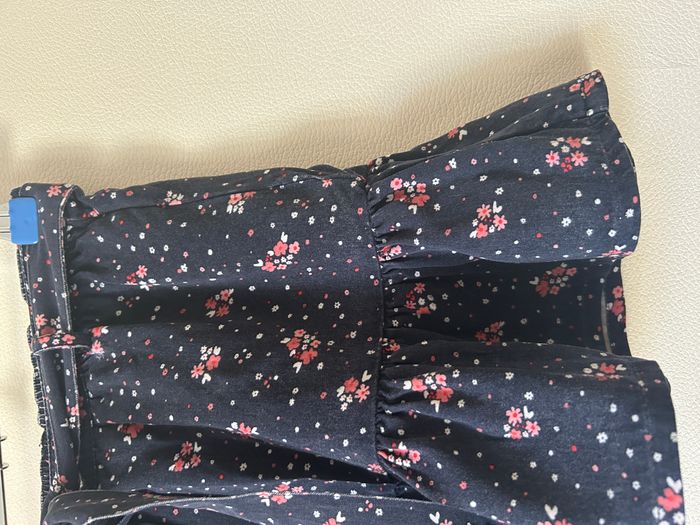 jupe volantée motif fleuri - photo numéro 2