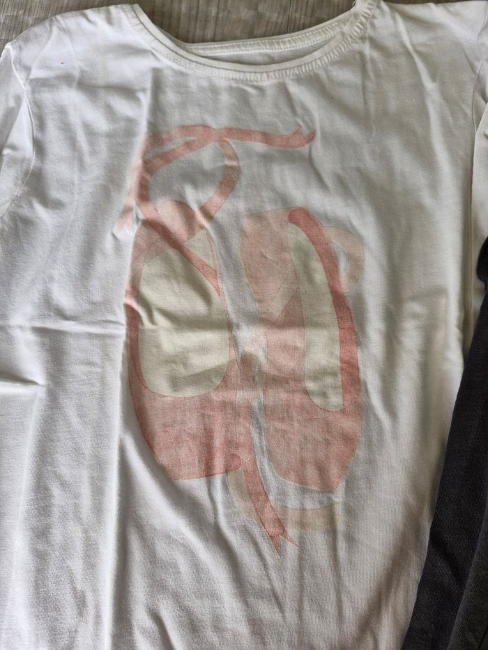 2 T-shirt manche longue fille - photo numéro 2