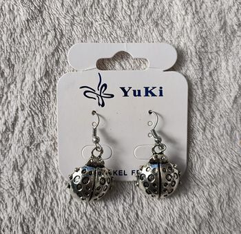 Boucles d'oreilles coccinelles yuki