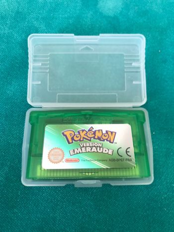 Jeux pokemon version Emeraude pour Game Boy Advance Gameboy GBA
