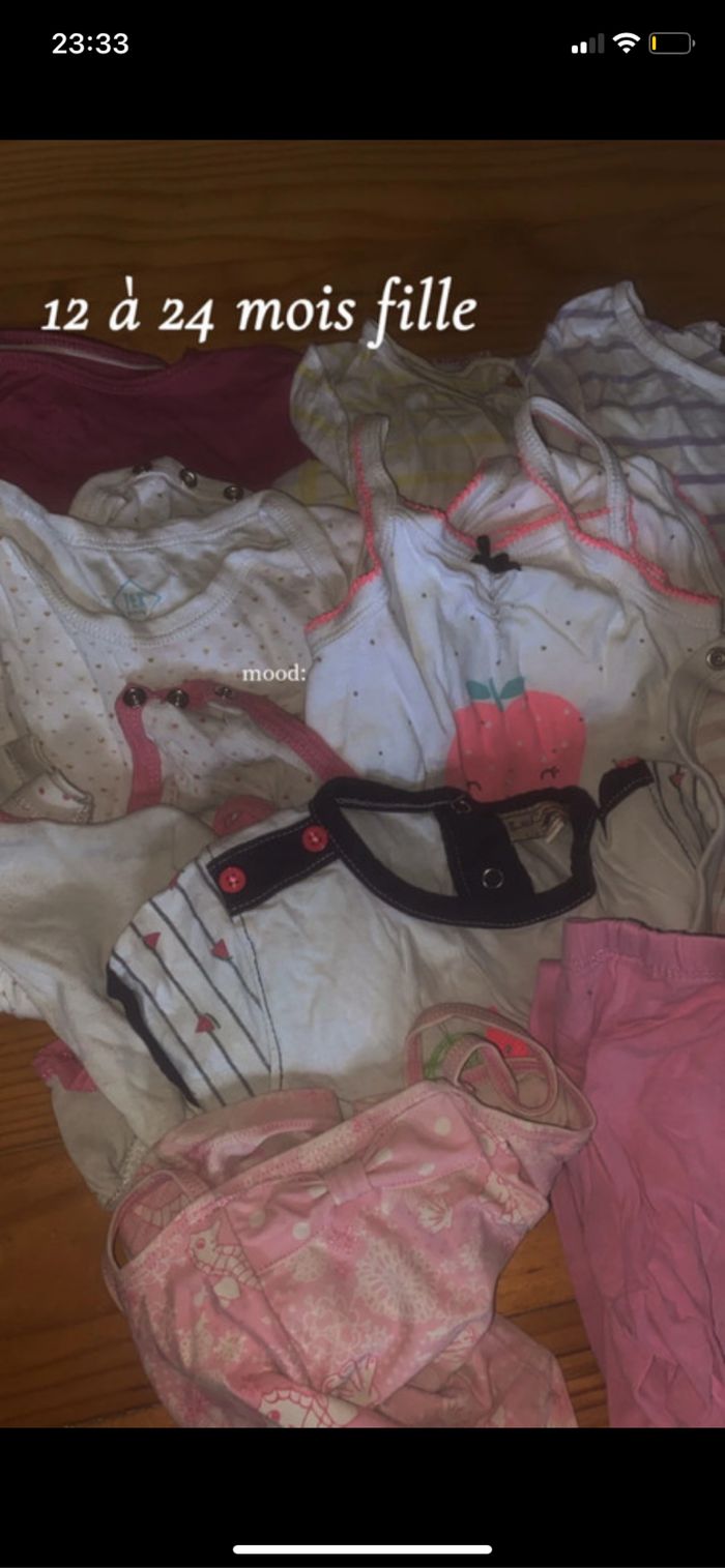 Lot fille 12 à 24 mois - photo numéro 2