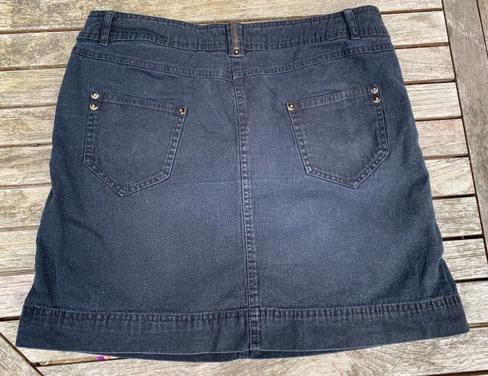 Jupe noire en jean T42 Promod (203) - photo numéro 2