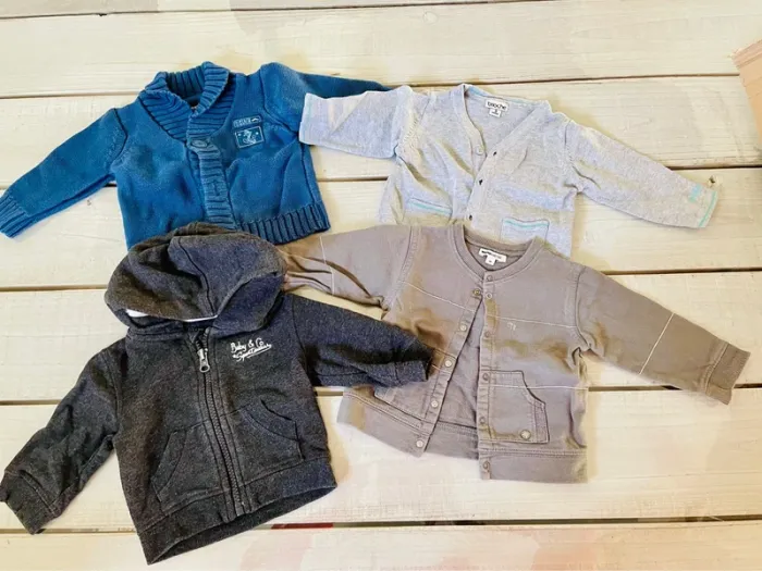 Lot veste/gilet 3 mois