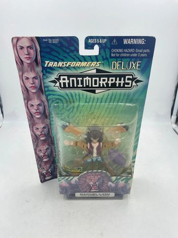 Figurine Transformers Deluxe Animorphs Rachel / Lion Hasbro 1998 neuf