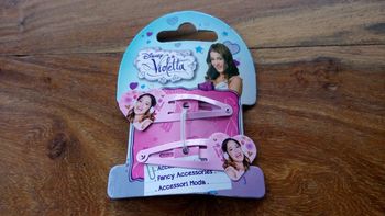 Barrettes Violetta neuves