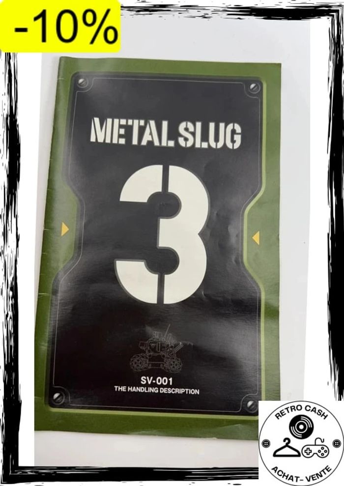 Metal Slug 3 - Sony Playstation 2 PS2 - Complet version jap - photo numéro 6
