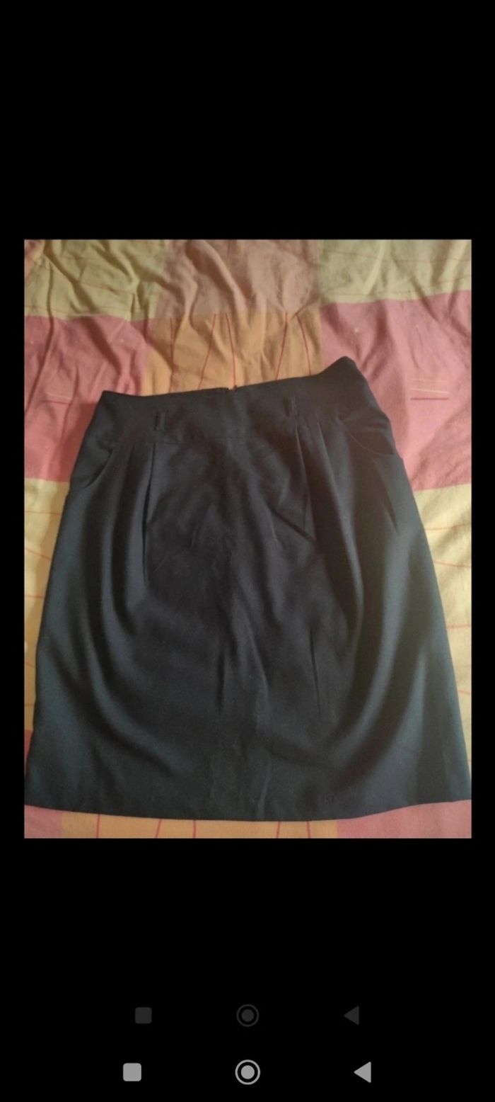 Jupe noire Camaïeu taille 40