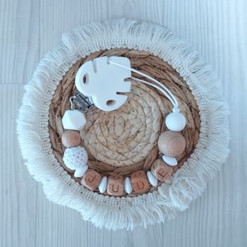 Attache tétine personnalisée