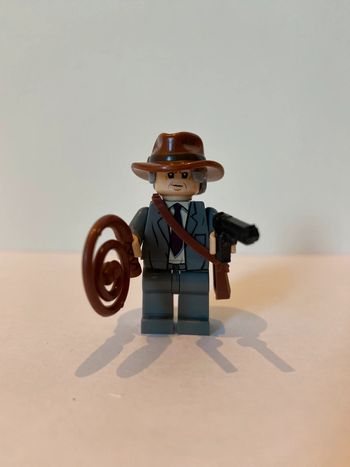 Figurine type lego Indiana Jones et la dernière croisade. Indiana Jones