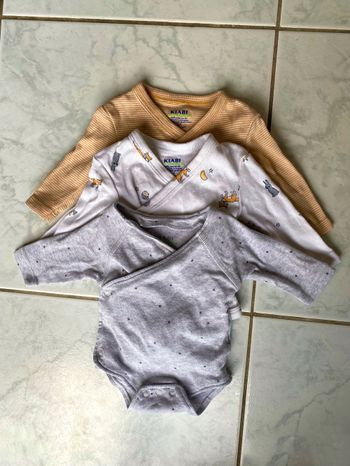Lot de bodies kiabi