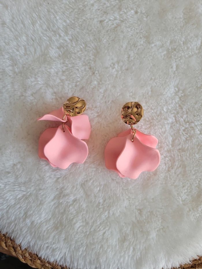 Clips petales de fleurs roses - photo numéro 6