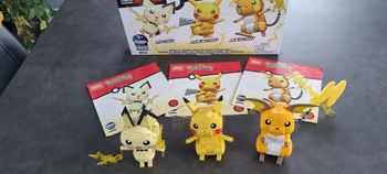 Coffret Pokemon Mega construx Pichu Pikachu Raichu