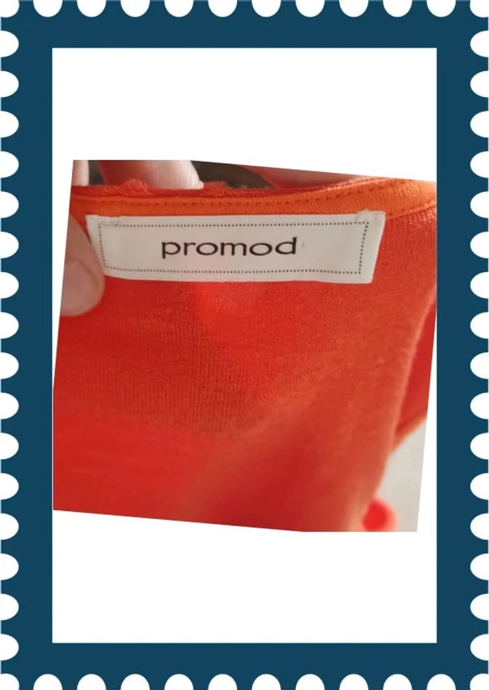 Débardeur orange Promod taille M - photo numéro 5