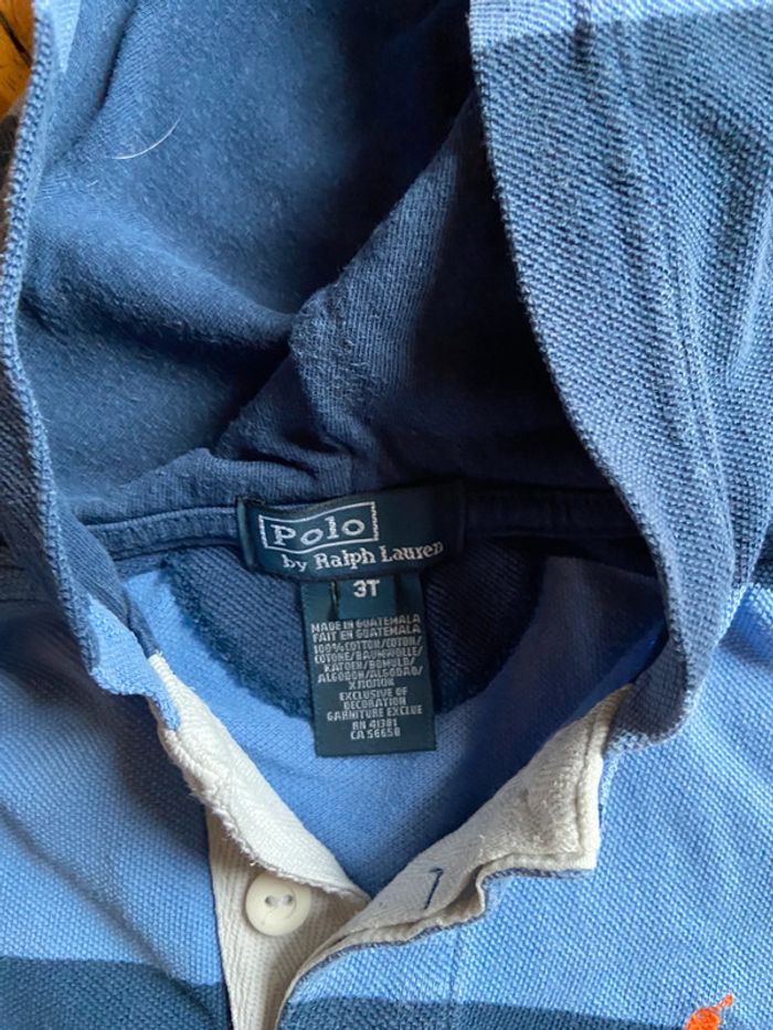 Polo taille 3 ans avec capuche - photo numéro 6