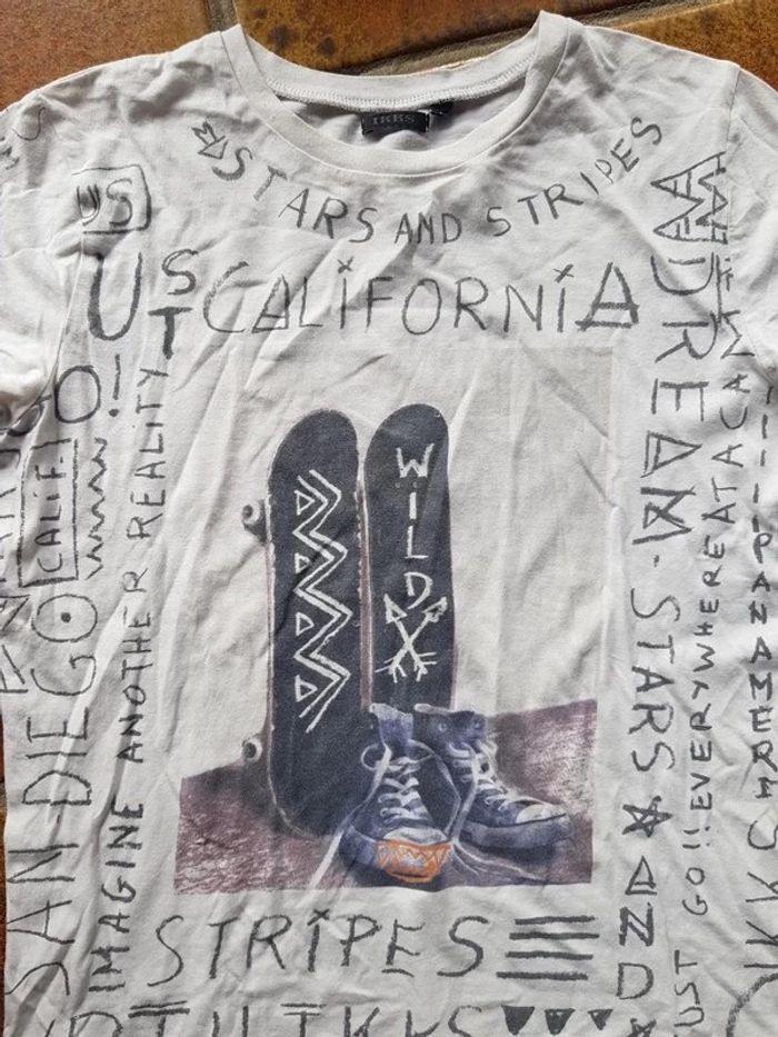 Tee shirts été garçon 10ans ikks - photo numéro 3