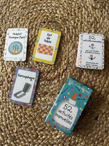 Cartes d’activité manuelles