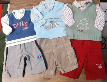 Lot 3 ensembles 3 pièces