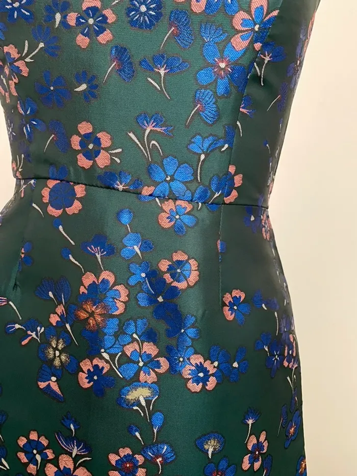 Robe imprimée fleurie vert émeraude Pimkie - photo numéro 2