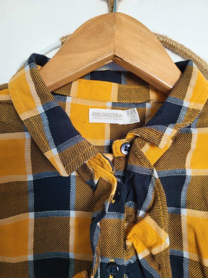 Blouse manche longue à carreaux orchestra - photo numéro 2