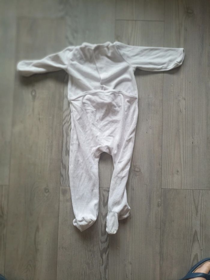 Pijama velours blanc - photo numéro 2