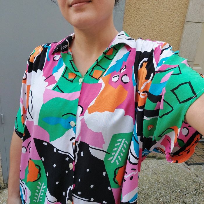 Magnifique chemisette grande taille - photo numéro 2