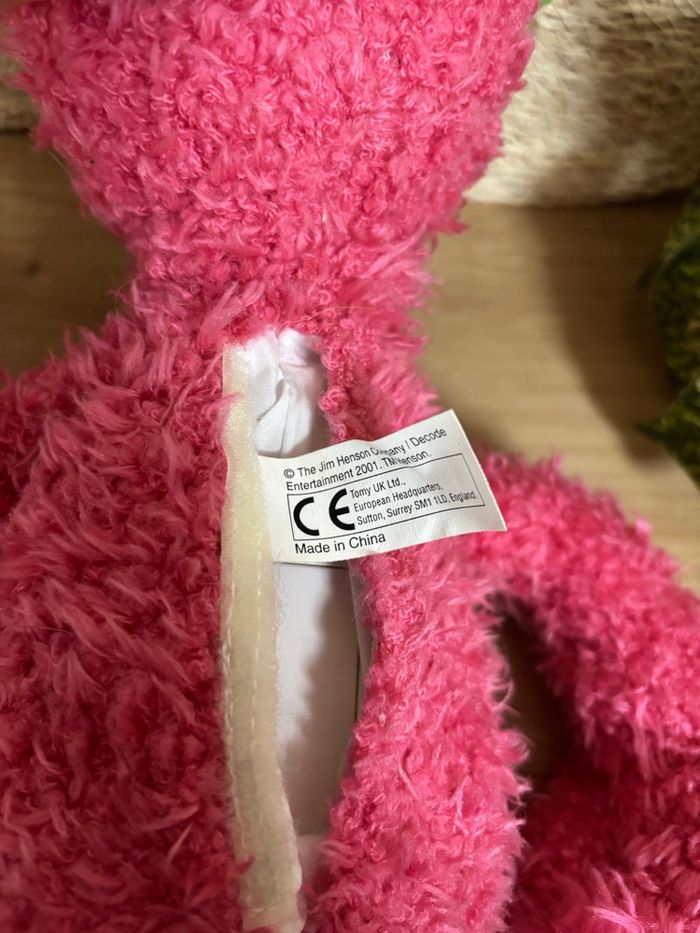 Vintage peluche parlante the hoobs tula rose Tomy 2001 - photo numéro 4