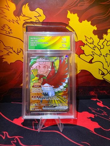 Carte Pokémon Ho-Oh ex de Luth 209/182 CollectAura 10