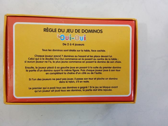 Jeu de dominos Oui-Oui 28 pièces - photo numéro 4