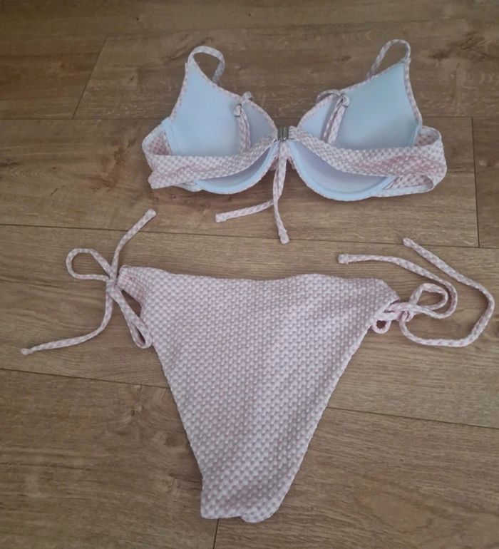 Bikini vichy rose 👙 - photo numéro 7