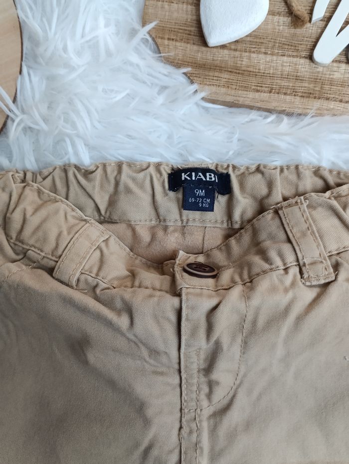 Pantalon lege 9 mois beige - photo numéro 2