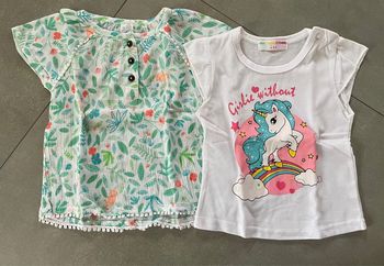 Lot 2 tee-shirts BBF -12mois