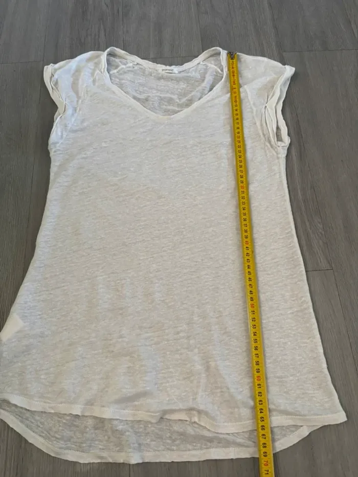 Tee shirt promod en lin taille M - photo numéro 8