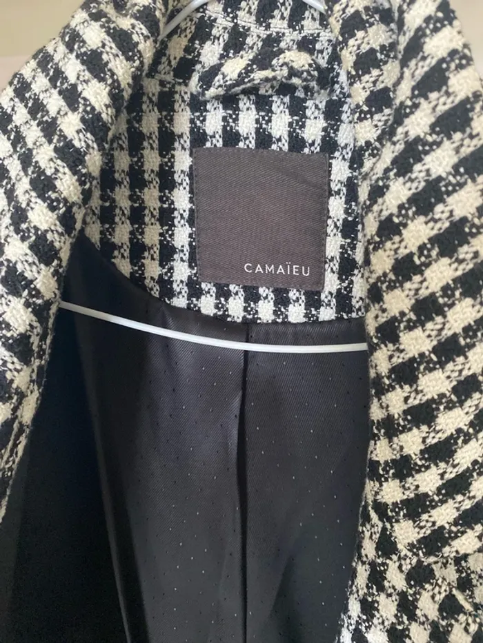 Manteau a carreaux - photo numéro 2