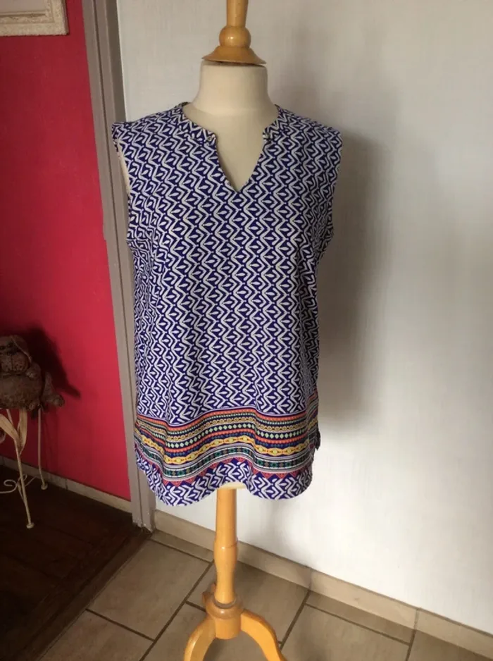 Blouse multicolore
