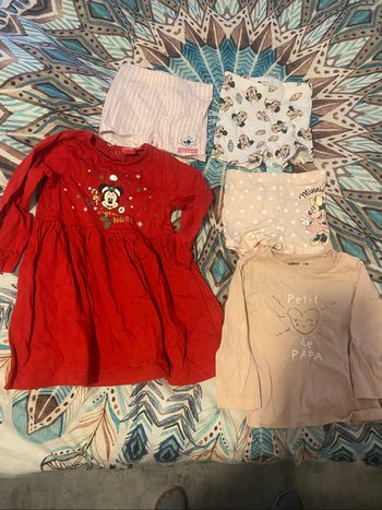 Lot de 5 vêtement bébé fille