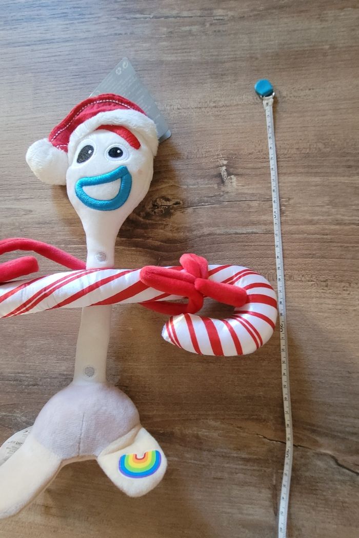 Peluche Fourchette Noël toys story - photo numéro 6