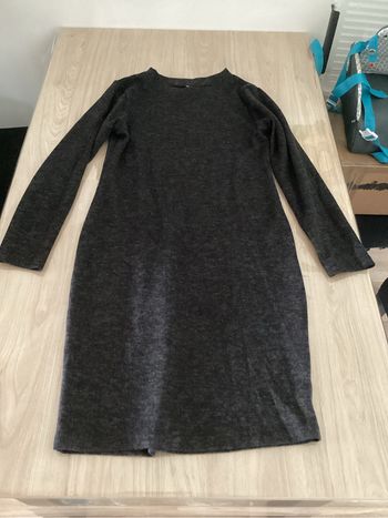 Robe pull grise