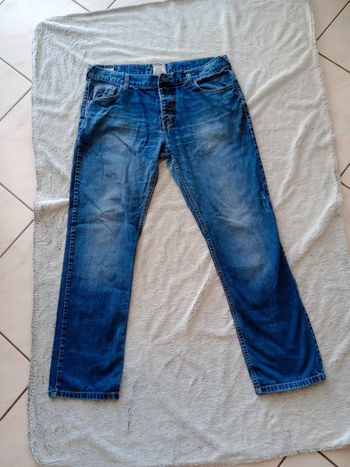 Jean homme 46 regular bleu clair c54