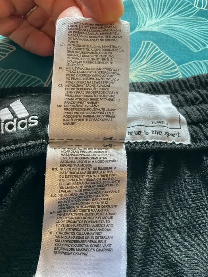 Short léger de sport noir pour homme Adidas taille S 458 - photo numéro 11