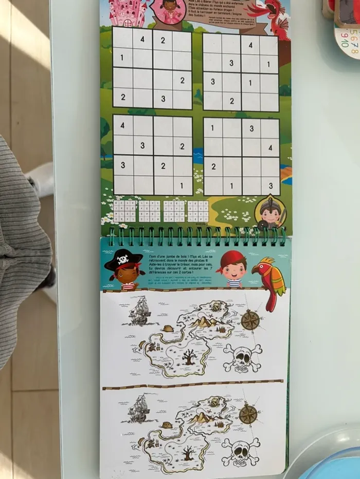 Livre effaçable mon carnet de voyage jeux 2 momes - photo numéro 10